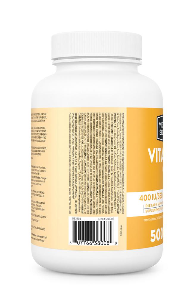 Member's Selection Vitamina E 500 Unidades