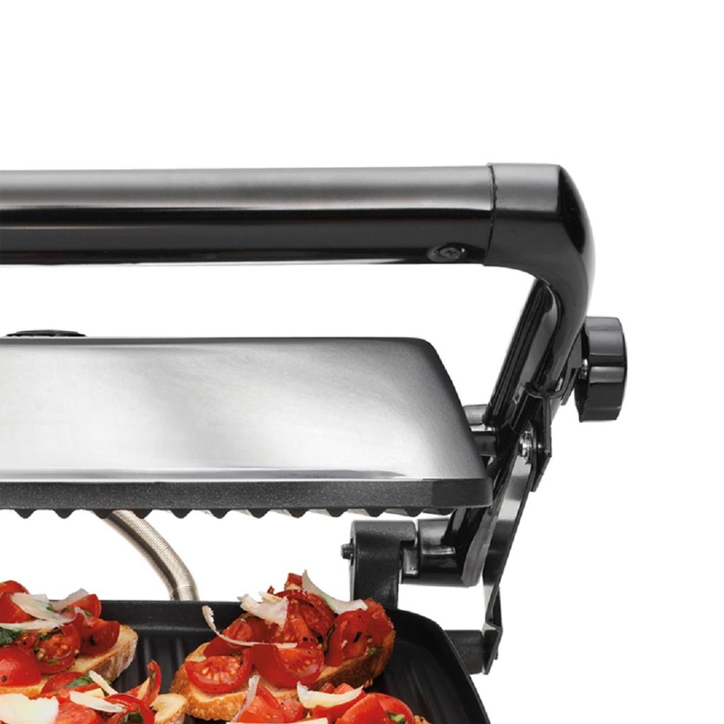 Hamilton Beach Sanduchera Gourmet con Rejilla Antiadherente 25.4 cm x 20.32 cm / 10" x 8"