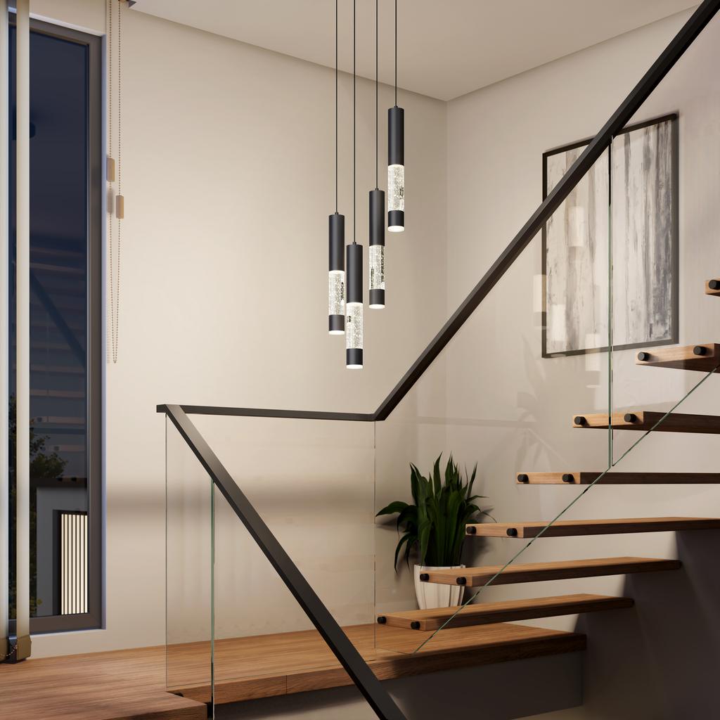 Artika Lámpara Colgante en Espiral de 4 Luces