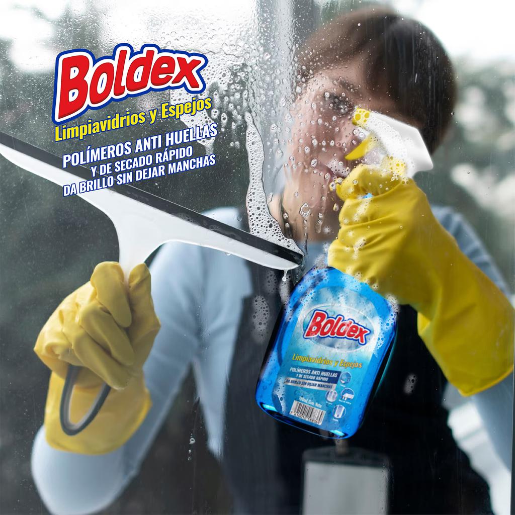 Boldex Limpia Vidrios 3.78 L + Válvula 780 mL