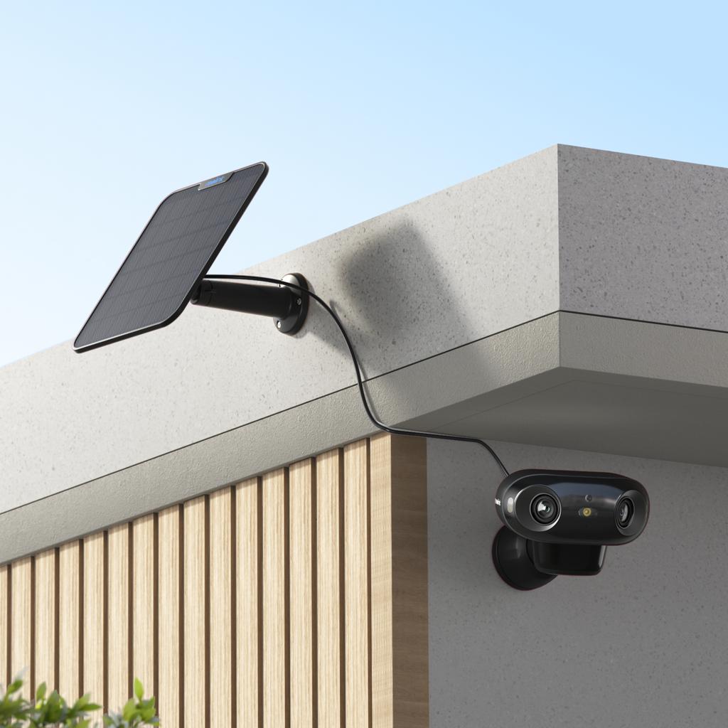Reolink Cámara de Vigilancia Argus Series B740X con Panel Solar y Tarjeta SD de 64 Gigabytes