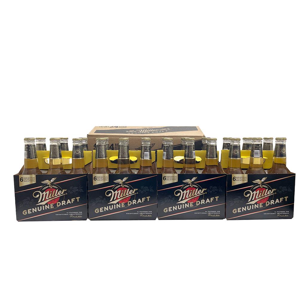 Miller Cerveza Draft 24 Unidades / 355 ml / 12 oz