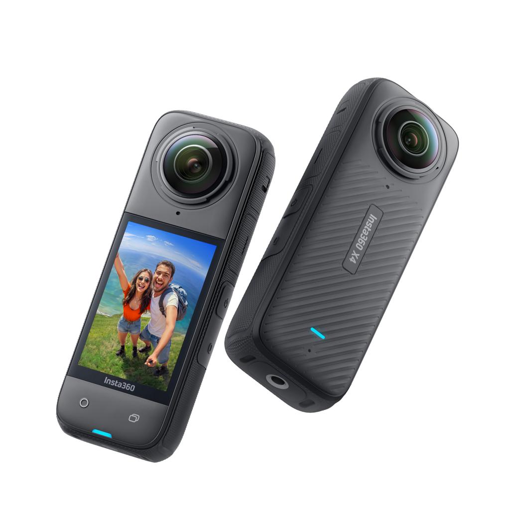Insta360 Cámara de Acción 360° Resistente al Agua Incluye Selfie Stick