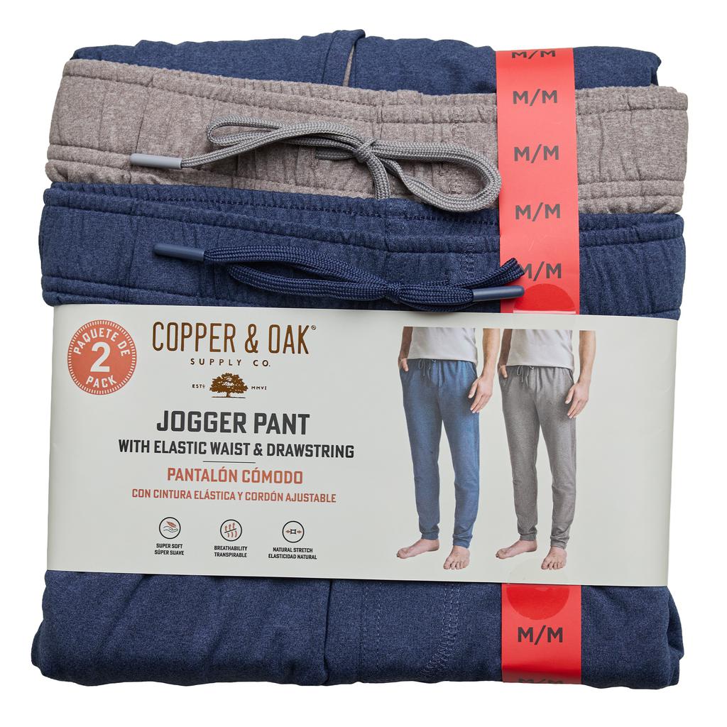 Copper and Oak Pantalón Jogger para Hombre 2 Unidades