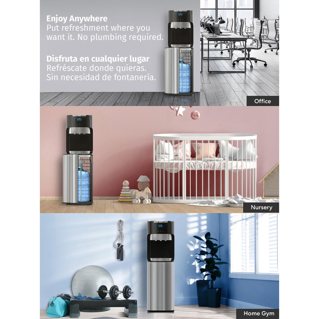 Brio Dispensador de Agua con Salidas Caliente, Ambiente y Fría