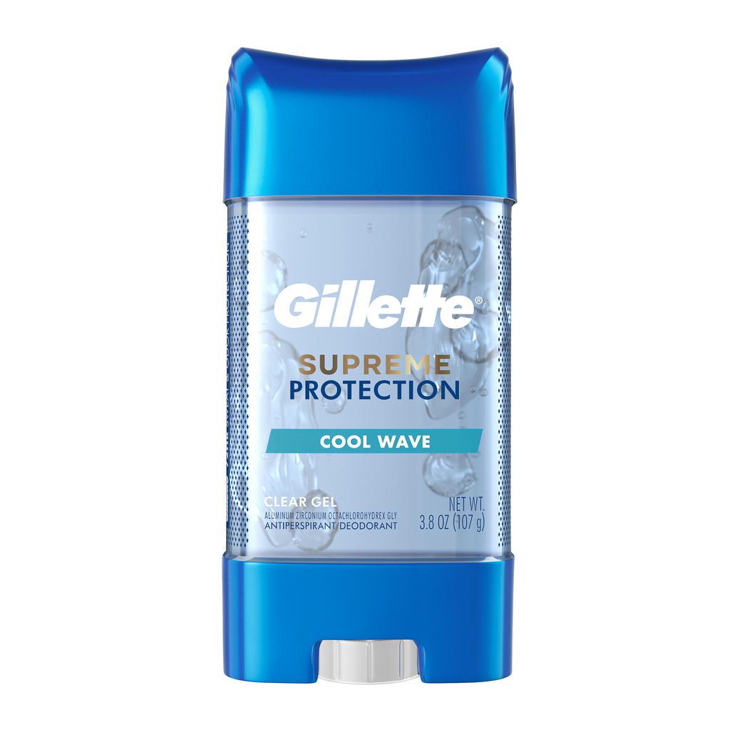Gillette Desodorante en Gel Supreme Protection 5 Unidades / 107 mL / 3.8 oz