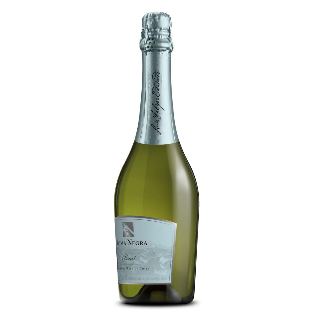 Loma Negra Vino Blanco Espumoso Brut de Chile 750 mL