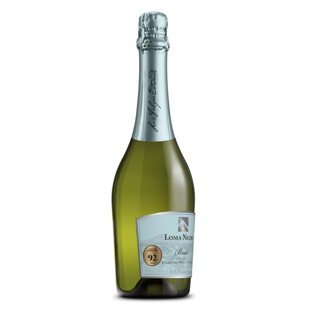 Loma Negra Vino Blanco Espumoso Brut de Chile 750 mL