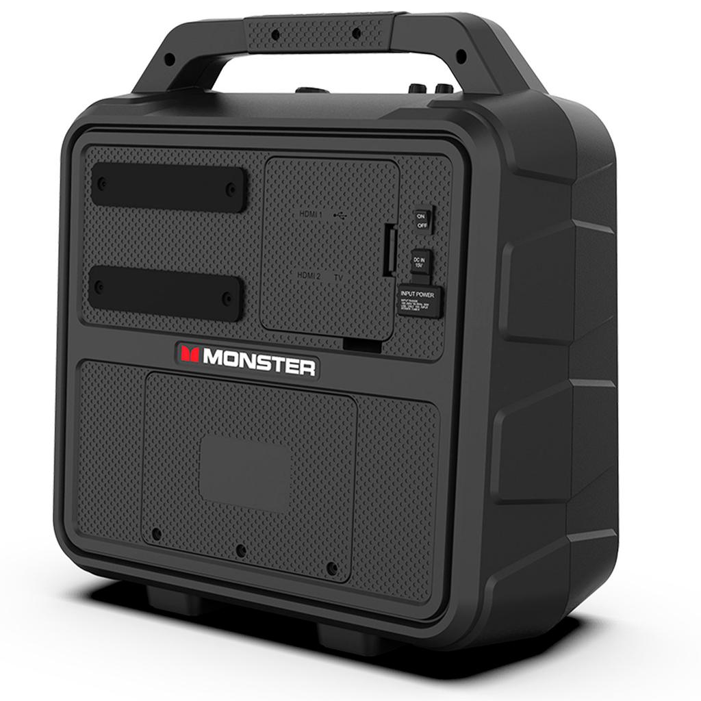 Monster Altavoz Bluetooth Portátil con Pantalla LCD Integrada 39.62 cm / 15.6" Pulgadas MNVISION156-C