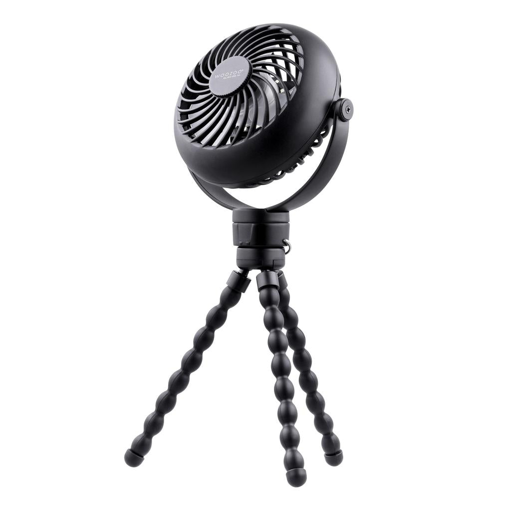 Woozoo Ventilador Personal Portátil Inalámbrico con Trípode Flexible