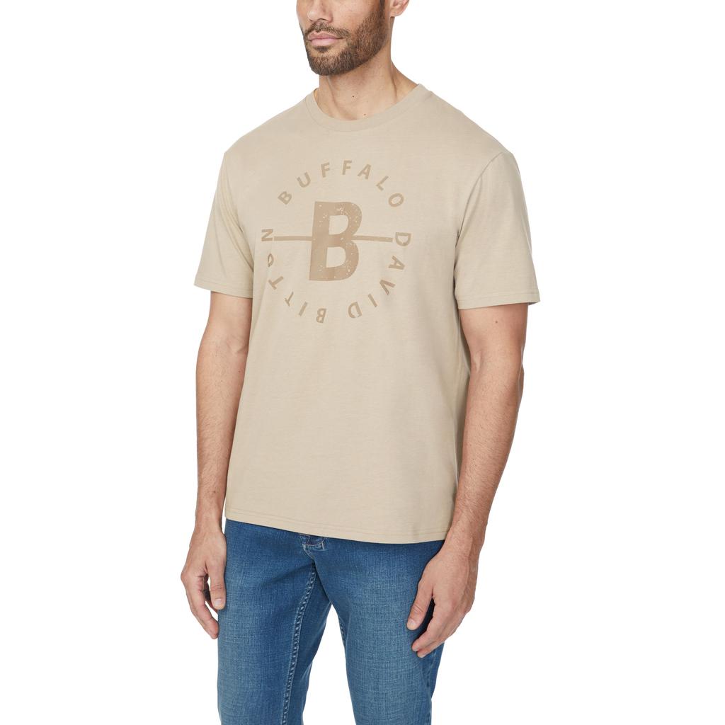 Buffalo David Bitton Camiseta de Manga Corta para Hombre