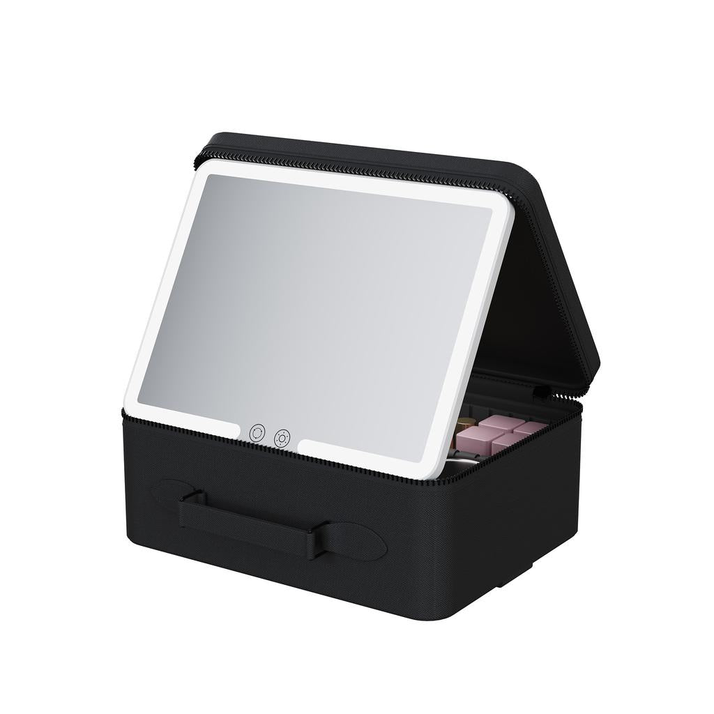 Sheffield Labs Bolsa para Maquillaje con Espejo de Luz LED