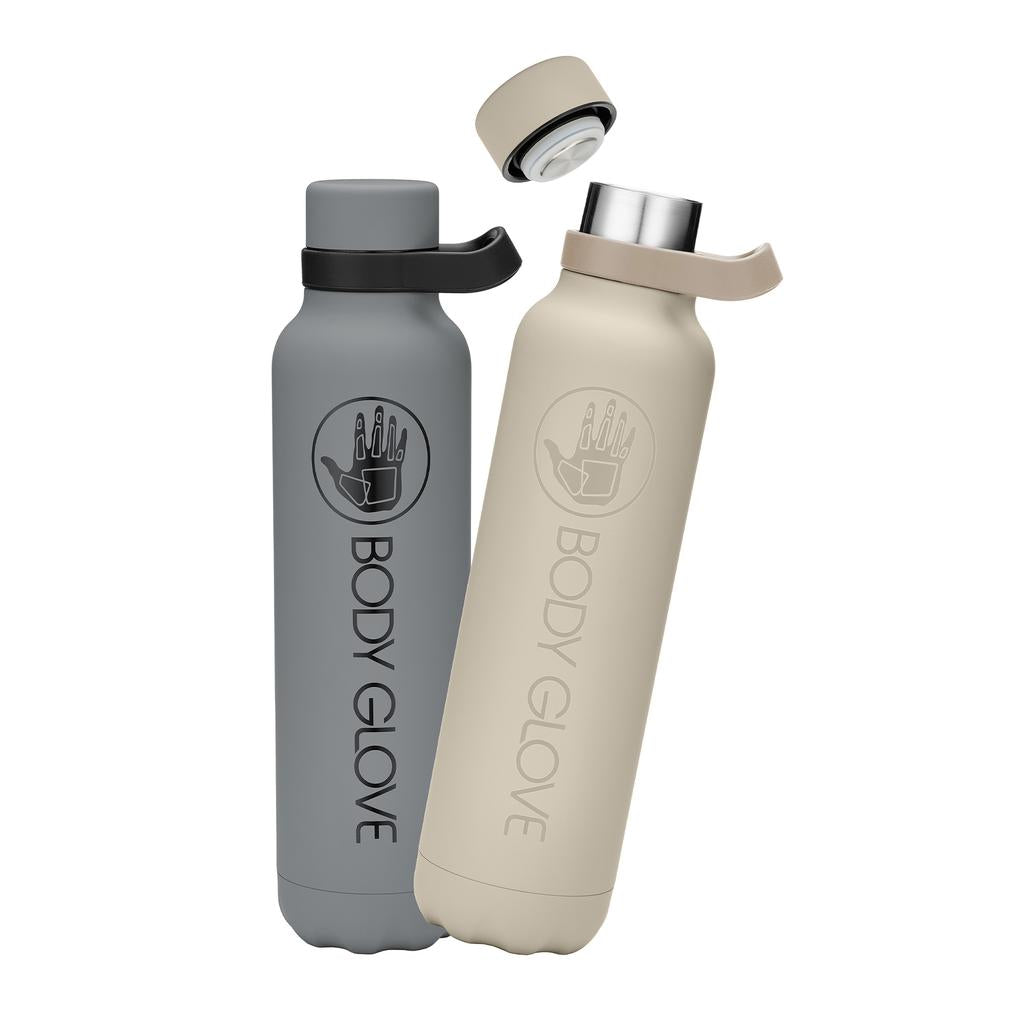 Body Glove Botellas para Agua en Acero Inoxidable 2 Unidades