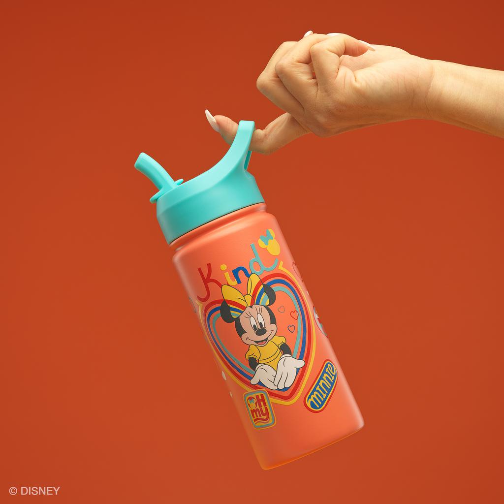 JoyJolt Botellas para Agua con Diseños de Disney para Niños 2 Unidades / 473 mL / 16 oz