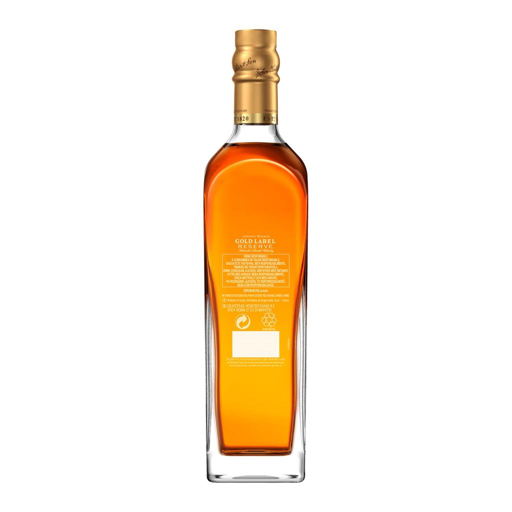 Johnnie Walker Whisky Escocés de Etiqueta Dorada Reserva 750 mL / 25.36 oz