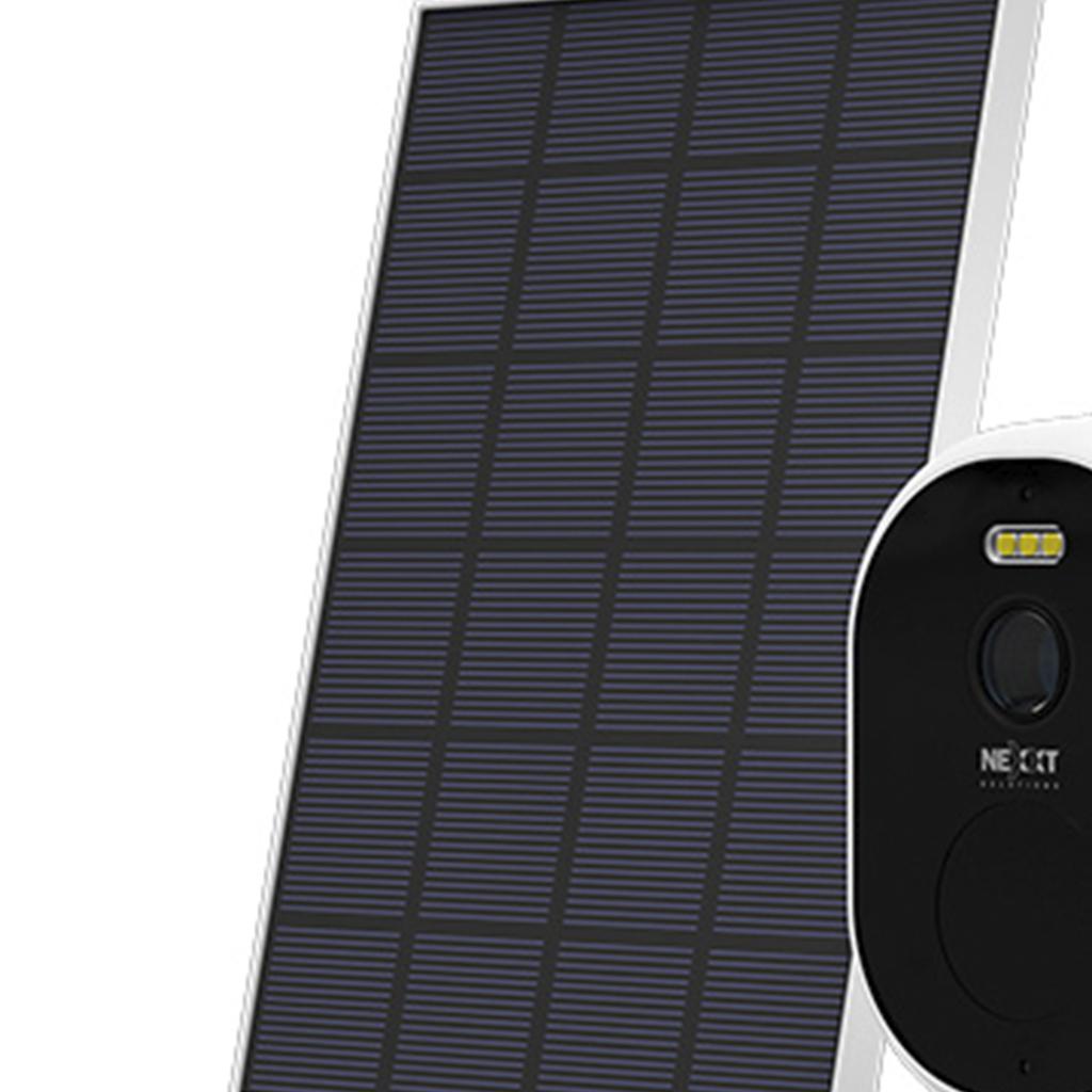 Nexxt Solutions Cámara de Seguridad Exterior con Panel Solar