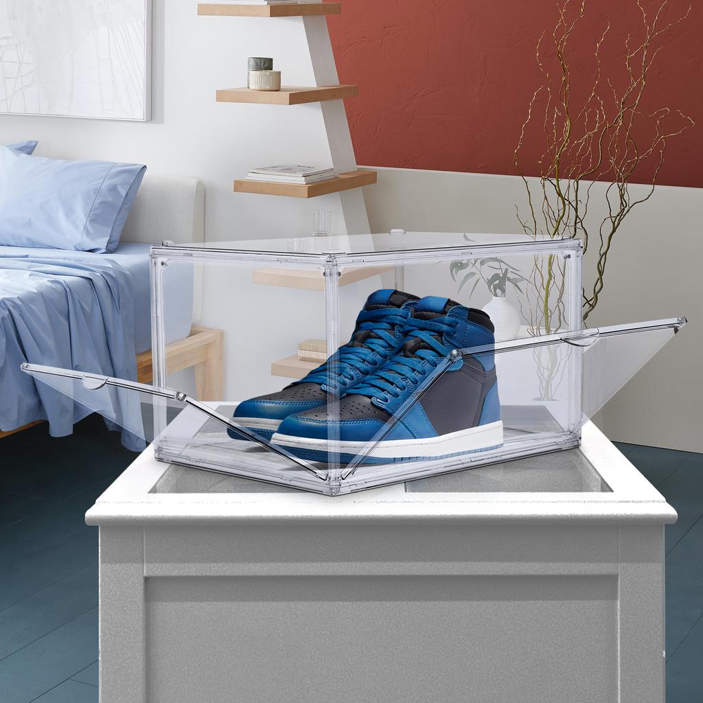 Agbox Caja Apilable para Zapatos 4 Piezas