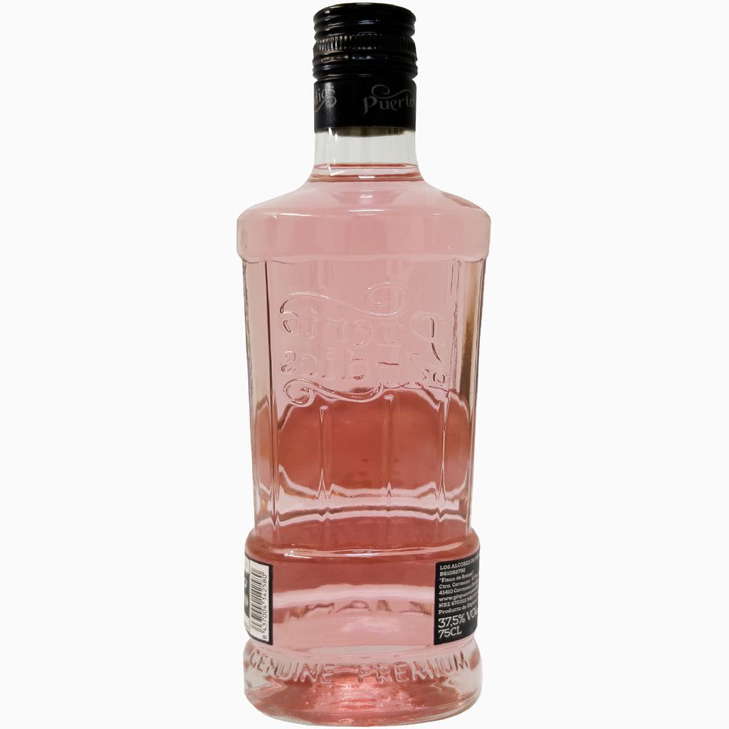 Puerto de Indias Ginebra Premium con Sabor a Fresa 750 mL / 25.36 oz