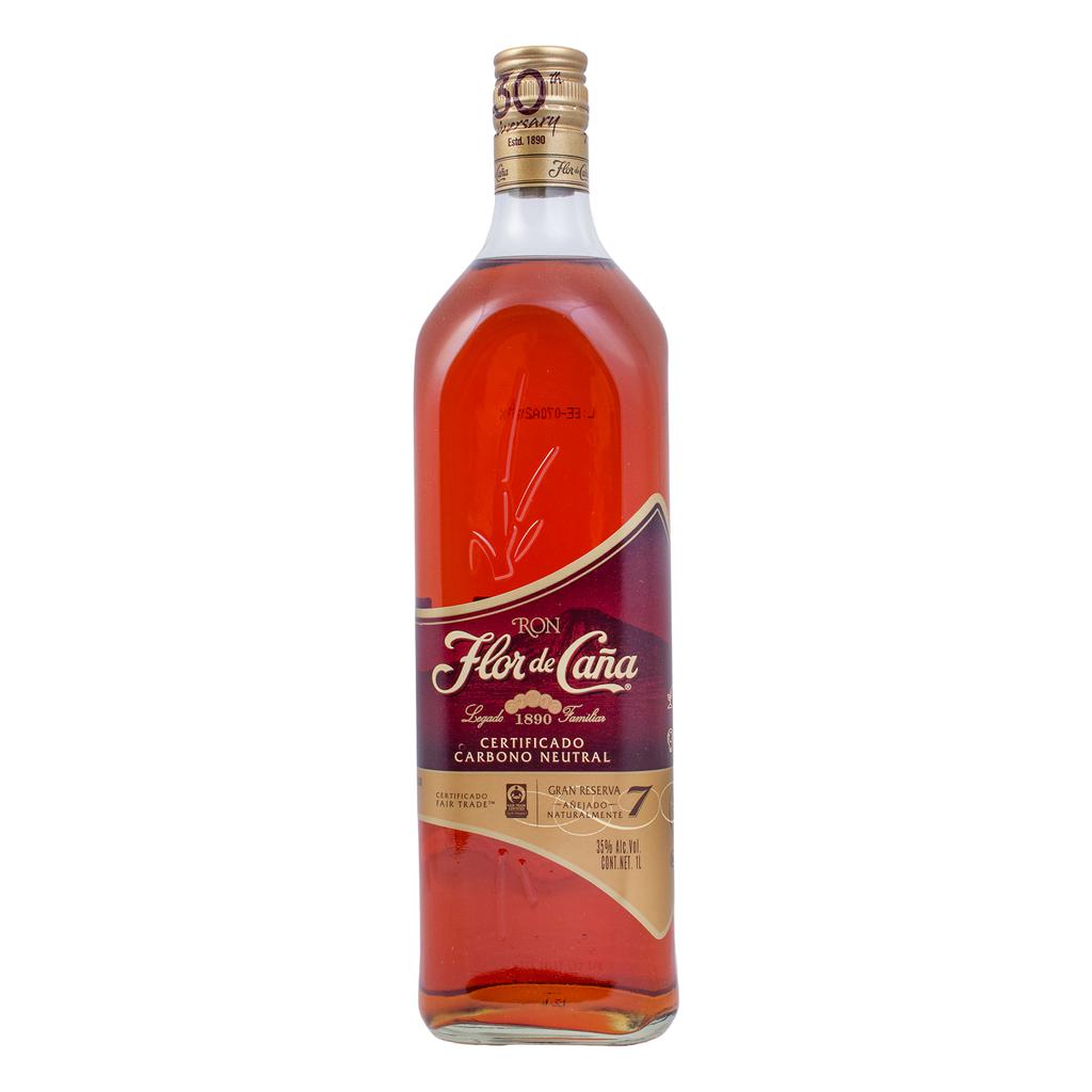 Flor de Caña 7 Años Ron Añejo 1 L / 33.8 oz