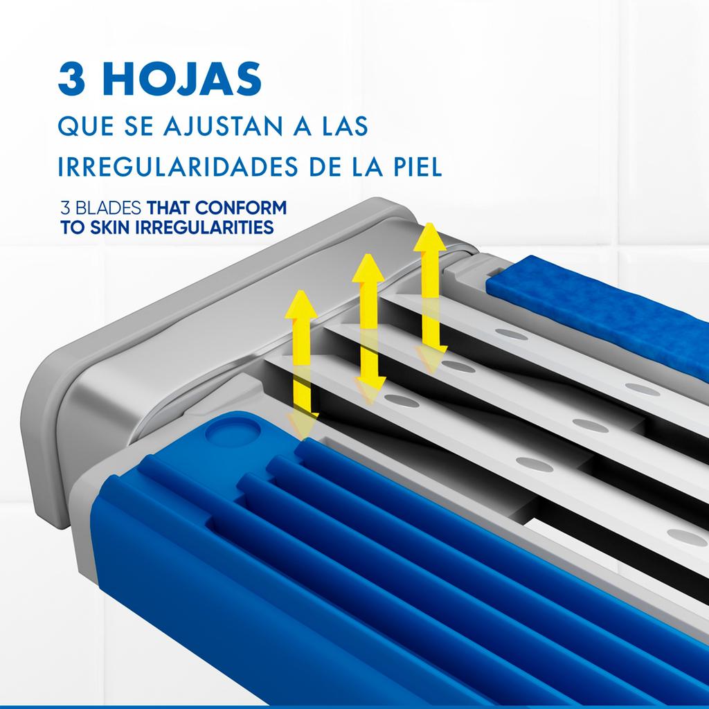 Gillette Prestobarba 3 Rasuradora Desechable 16 Unidades