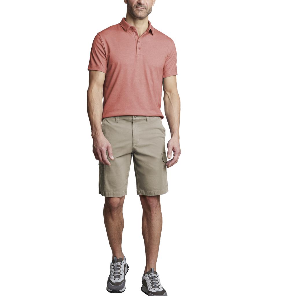 Copper and Oak Bermuda Cargo Stretch con Bolsillos para Hombre