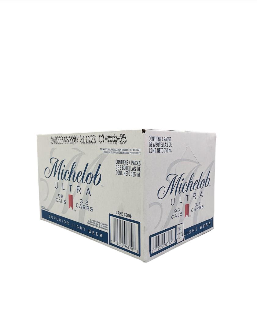 Michelob Cerveza Ultra Light 24 Unidades / 355 mL / 12 oz