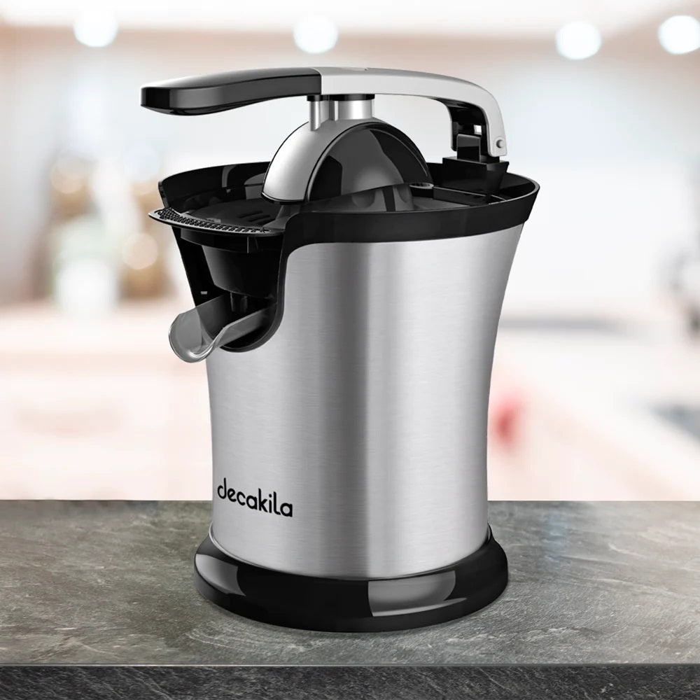Extractor de jugo acero inoxidable decakila kujc008b gris