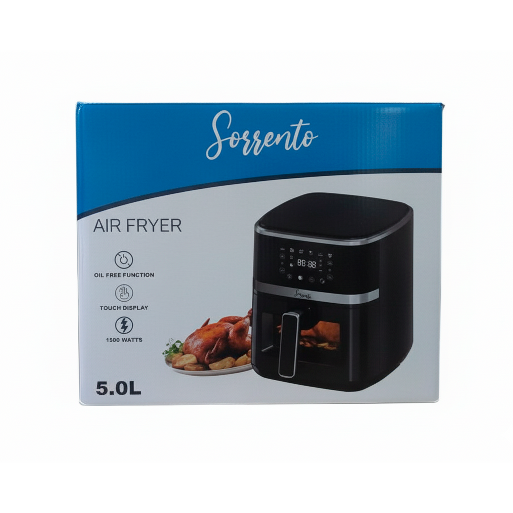 Freidora aire 5lt 1500w sorrento 505ap