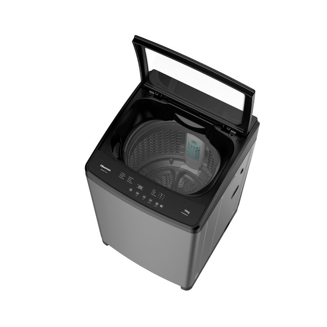 Lavadora hisense 18kg carga superior 3ut