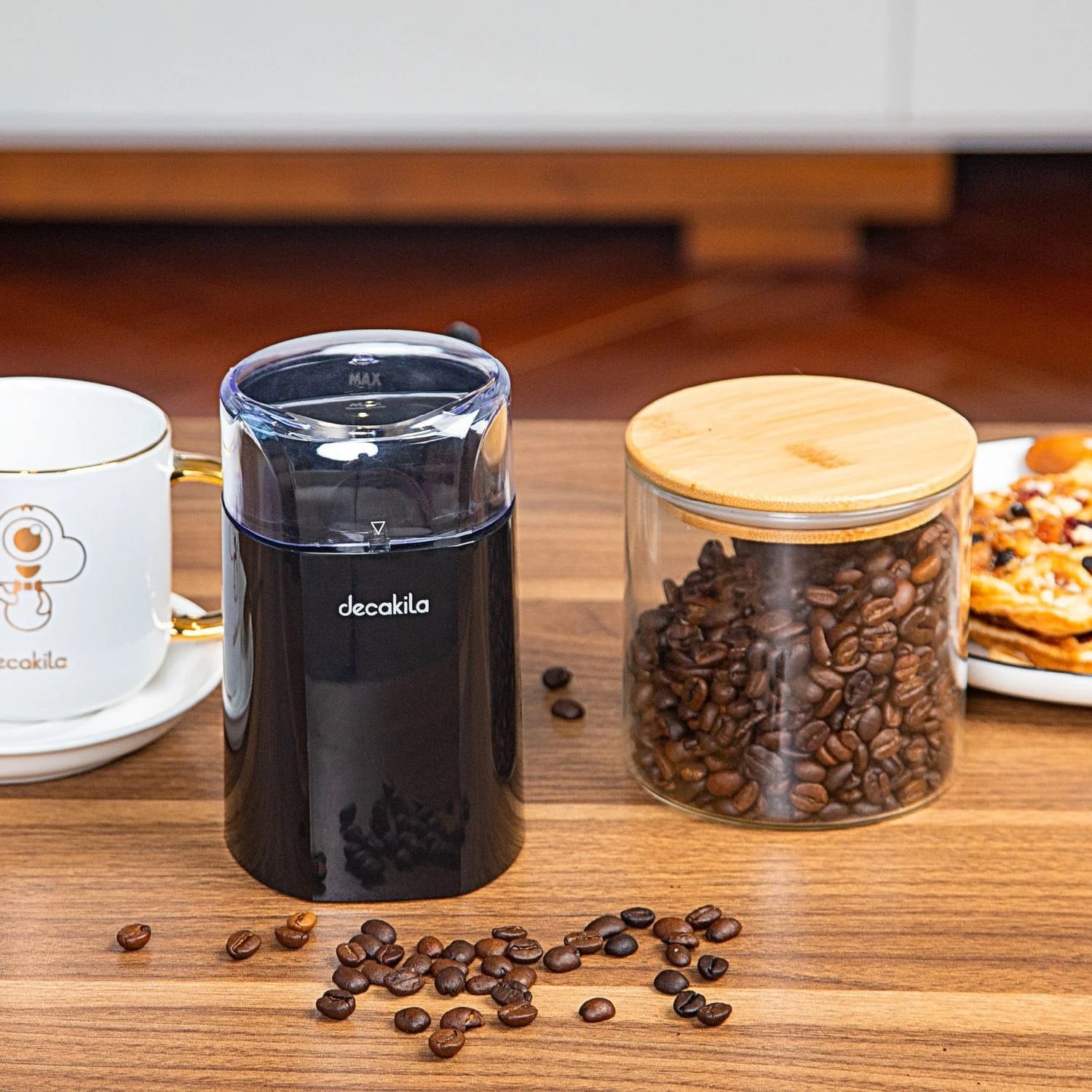 Molino de café decakila 60 gramos kecf006b negro