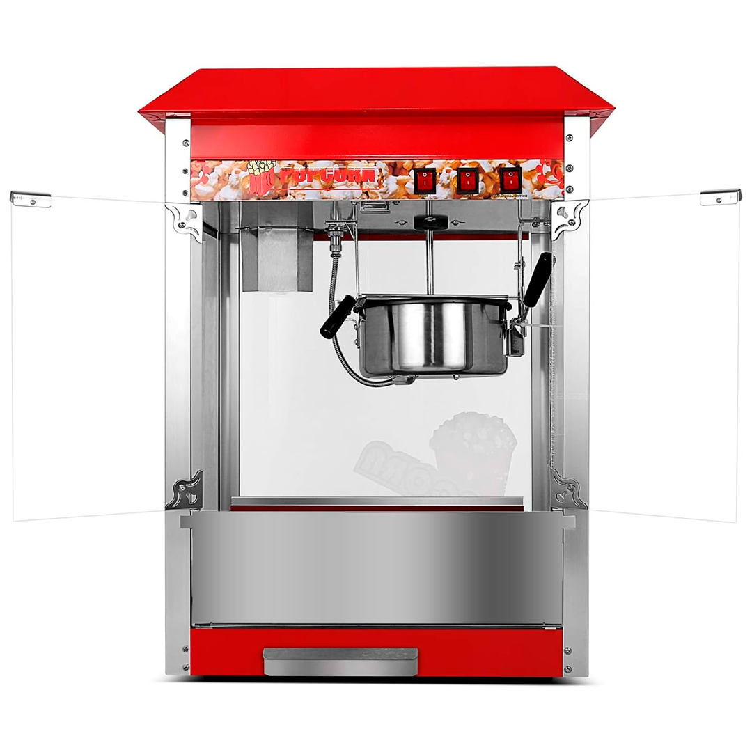 Maquina para hacer palomitas acero inoxidable ep-8h