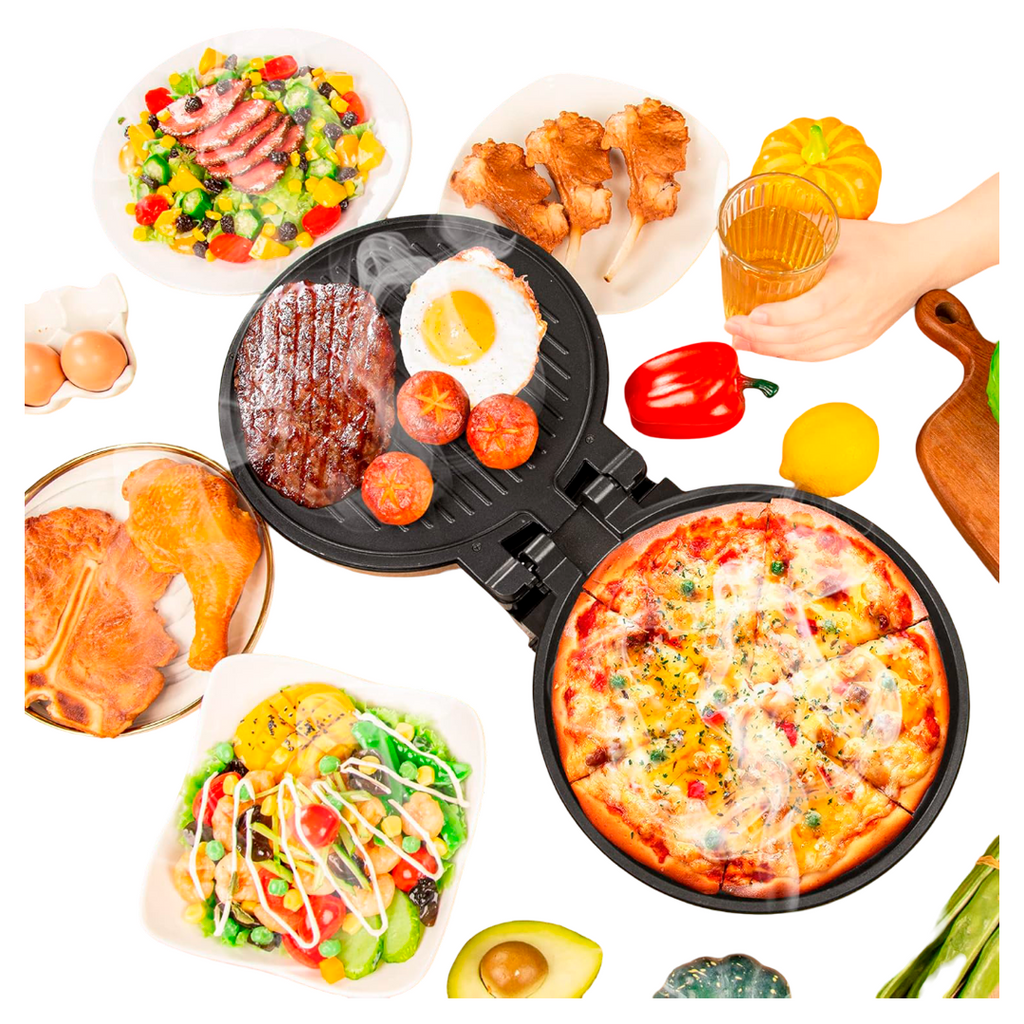 Pizzera electrica antiadherente decakila kuec014w negro