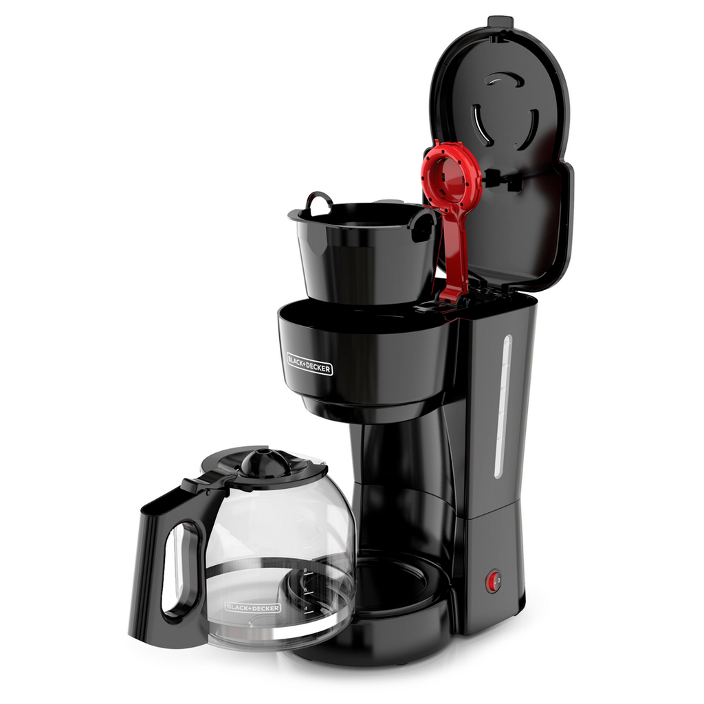 Percoladora 12 tazas b&d home cm0916b negro