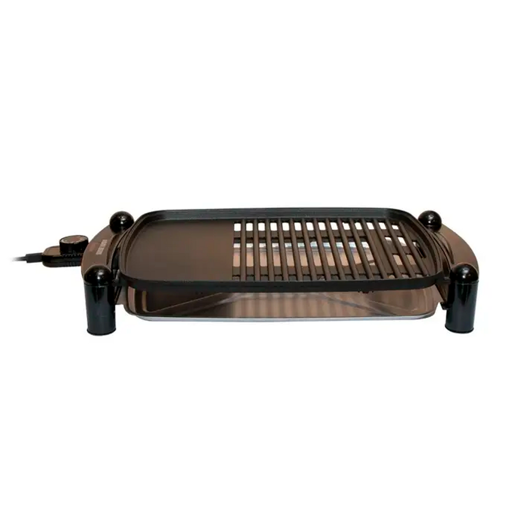Plancha electrica para asar 1320w bd home ig201