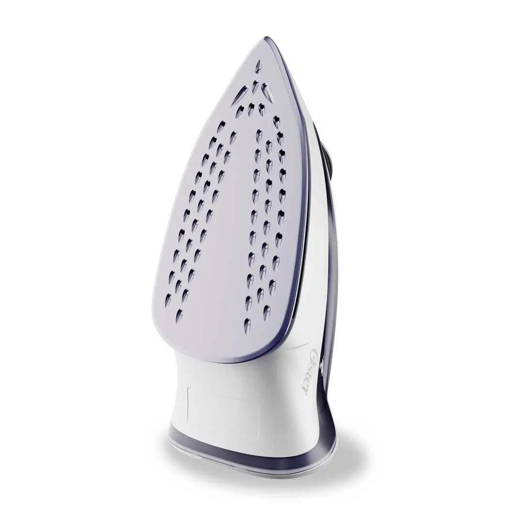 Plancha electrica vapor de ceramica lavanda oster