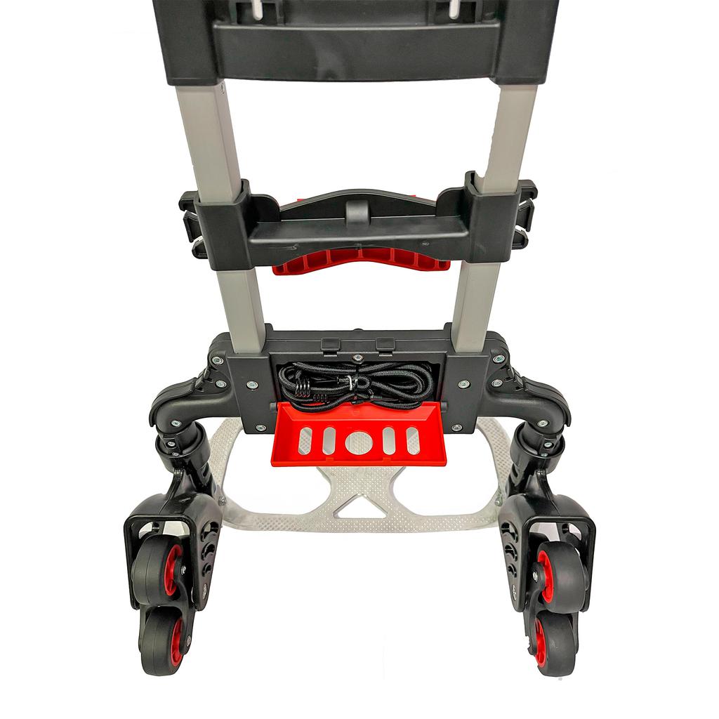 Magna Cart Carretilla de Mano Plegable en Aluminio con 6 Ruedas