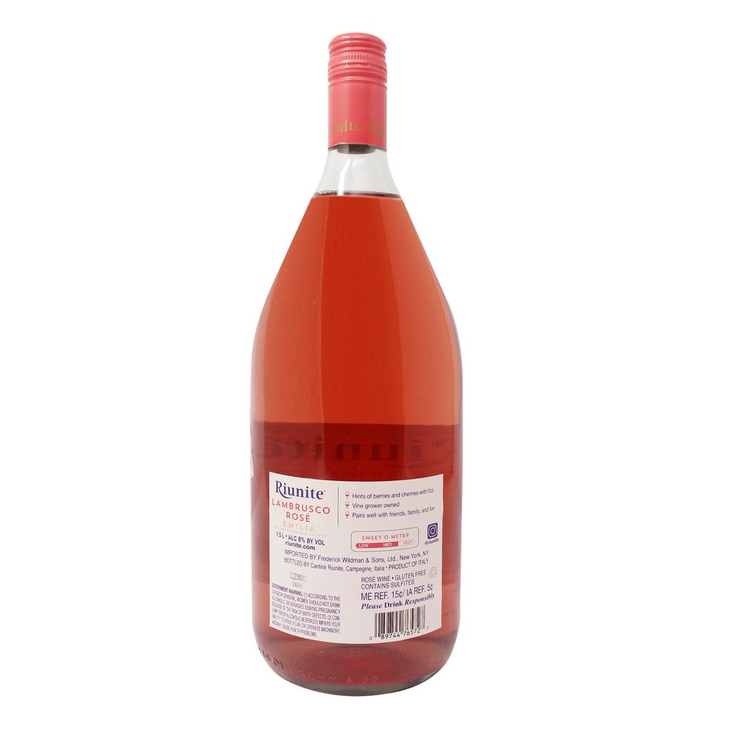Riunite Lambrusco Vino Rose 1.5 L / 50.72 oz