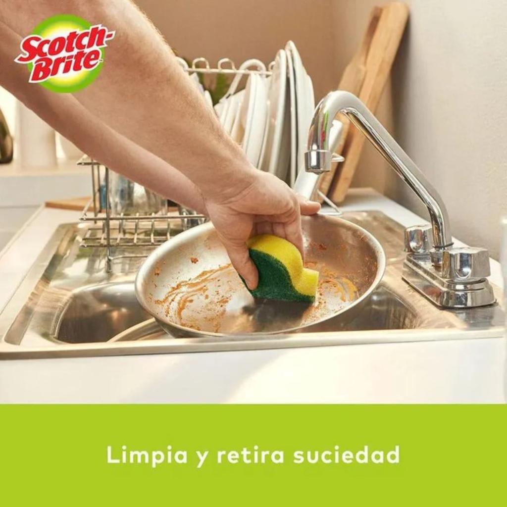 Scotch-Brite Esponja Dual 12 Unidades