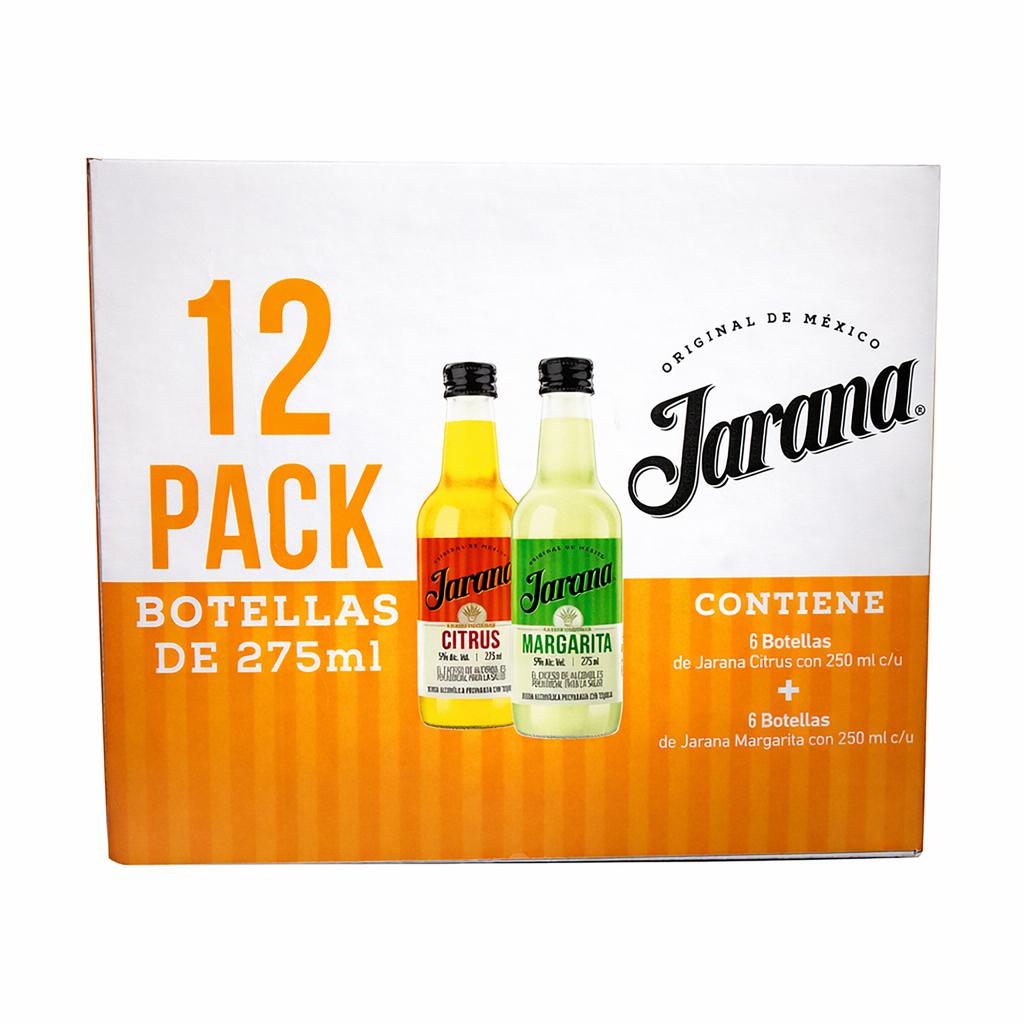 Jarana Tequila en Sabores Surtidos 12 Unidades / 275 mL