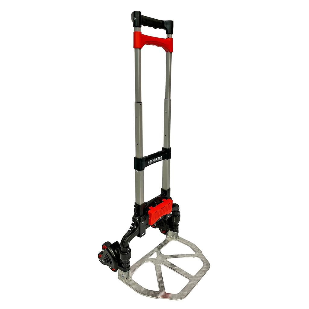 Magna Cart Carretilla de Mano Plegable en Aluminio con 6 Ruedas