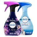 Febreze Ambientador en Spray para Telas Extra Strength 700 mL / 23.6 oz + Downy Calm 800 mL / 27 oz