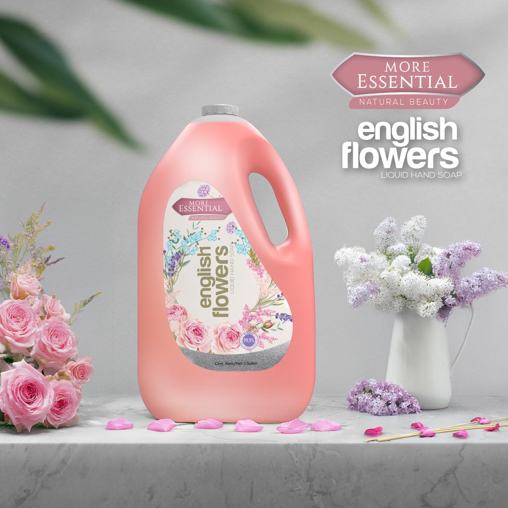More Essential Jabón Liquido con Fragancia Floral 3.78 L / 1 Gal