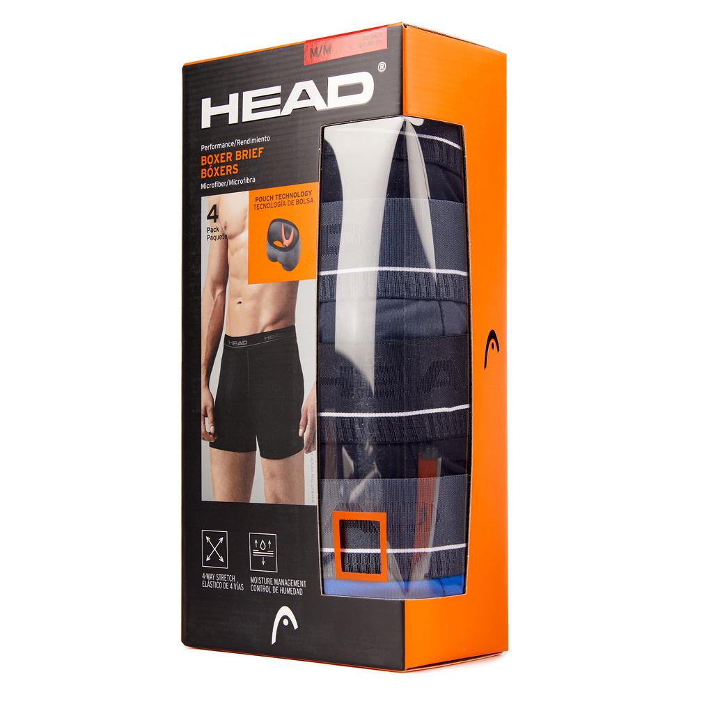 Head Bóxer para Hombre Colores Variados 4 Unidades