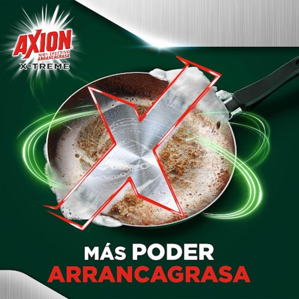 Axion X-Treme Arranca Grasa Jabon Lava Vajillas Liquido 2.8 L / 94.67 oz