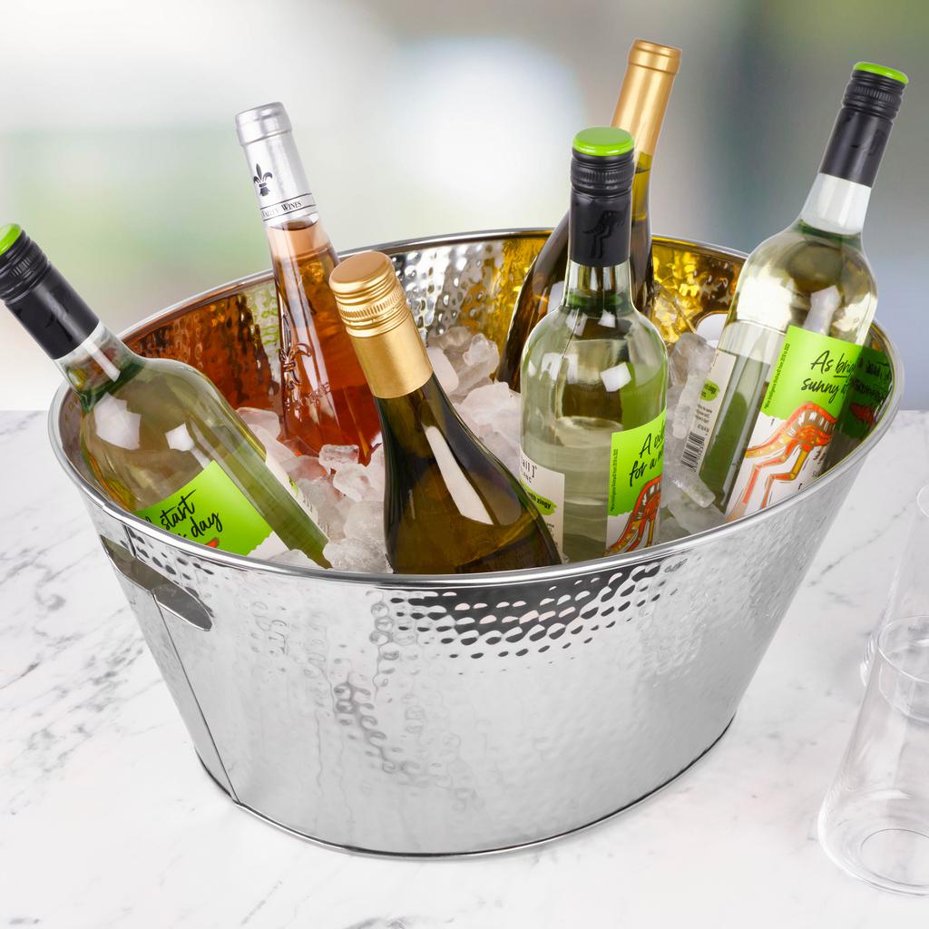 Gourmet Basics Cubeta para Bebidas de Acero Inoxidable 12.3 L / 13 qt