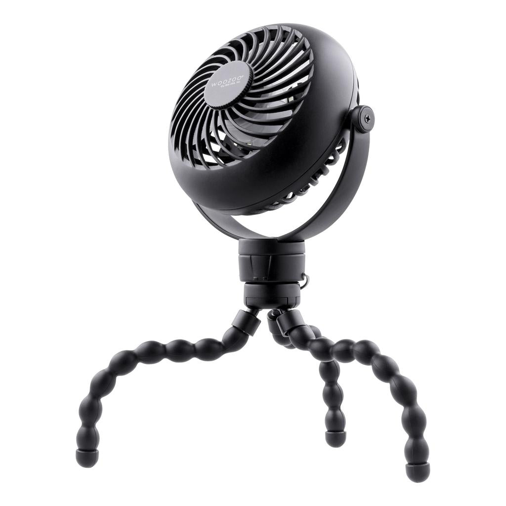 Woozoo Ventilador Personal Portátil Inalámbrico con Trípode Flexible