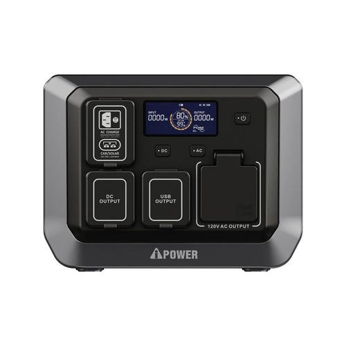 AiPower Estación de Energía Portatil Carga Rápida 1 200 W