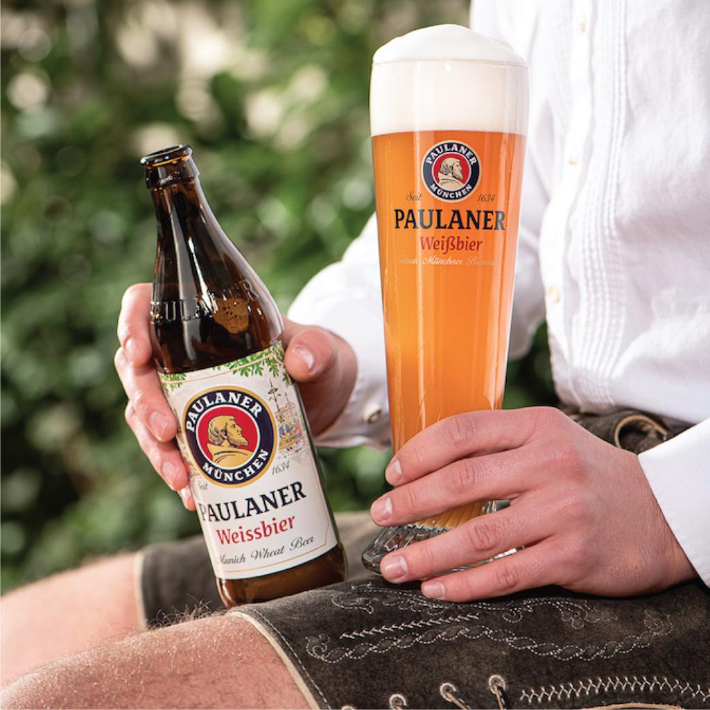 Paulaner Weissbier Cerveza Alemana Tipo Ale 20 Unidades / 500 mL / 16.9 oz