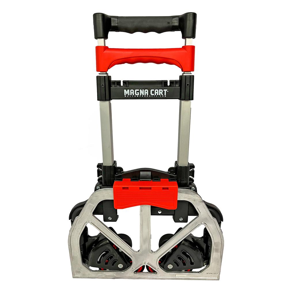 Magna Cart Carretilla de Mano Plegable en Aluminio con 6 Ruedas