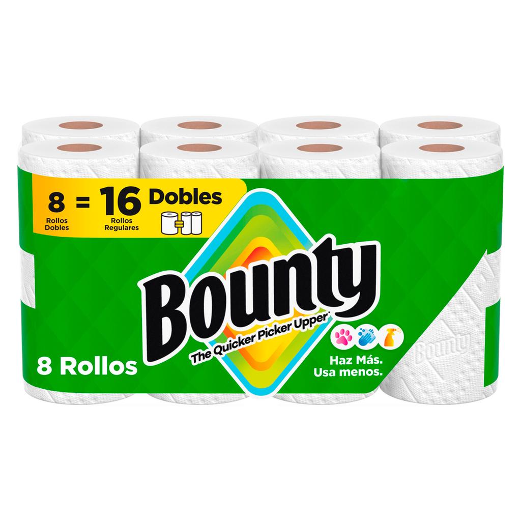 Bounty Toalla de Papel de Cocina 8 Unidades / 82 Hojas
